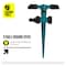 Segomo Tools 360 Deg Raised Rotating Garden Lawn Water Sprinkler Irrigation System 9007019 - alternate 3